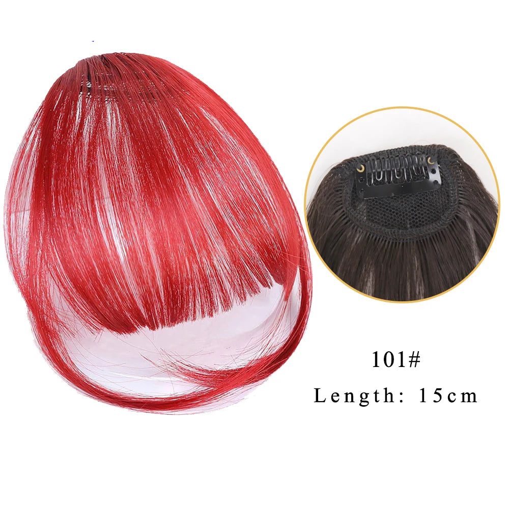 Clip - In Synthetic Air Bangs Hair Extension - HairNjoy