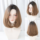 Flaxen Wavy Bob Wig - HairNjoy