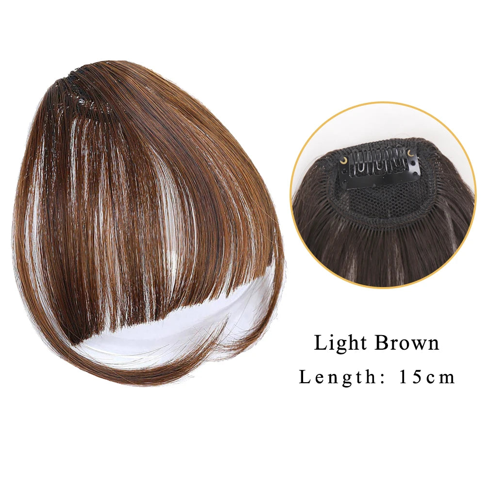 Clip - In Synthetic Air Bangs Hair Extension - HairNjoy