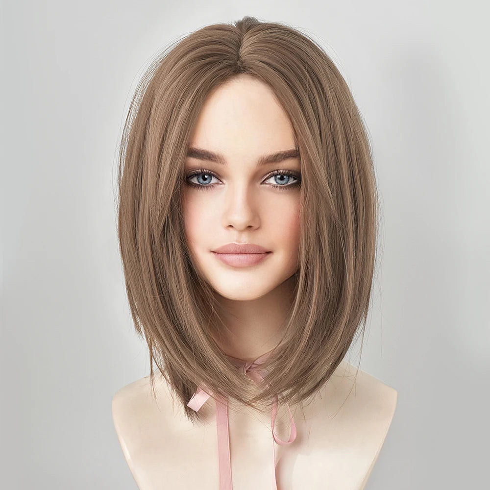 Flaxen Wavy Bob Wig - HairNjoy