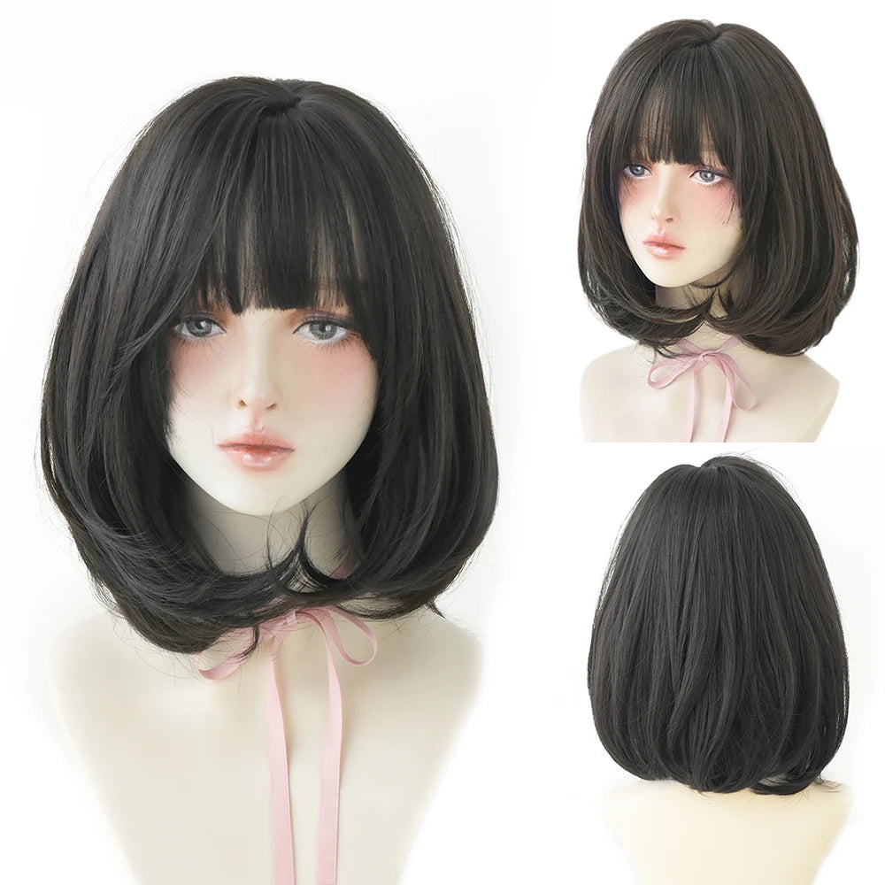 Flaxen Wavy Bob Wig - HairNjoy