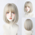 Flaxen Wavy Bob Wig - HairNjoy