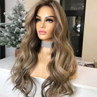 Ash Blonde Body Wave Wig - HairNjoy