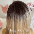 Balayage Ombre Highlights Lace Front Wig - HairNjoy