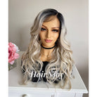 Balayage Ombre Wavy Lace Front Wig - HairNjoy