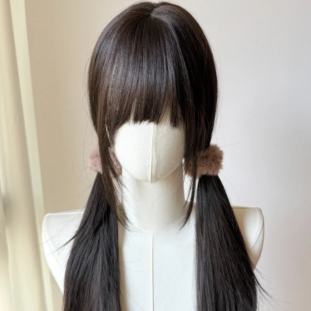 Black Lolita Straight Wig - HairNjoy