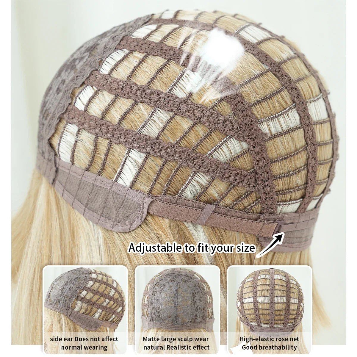 Blonde Bob Cosplay Wig - HairNjoy