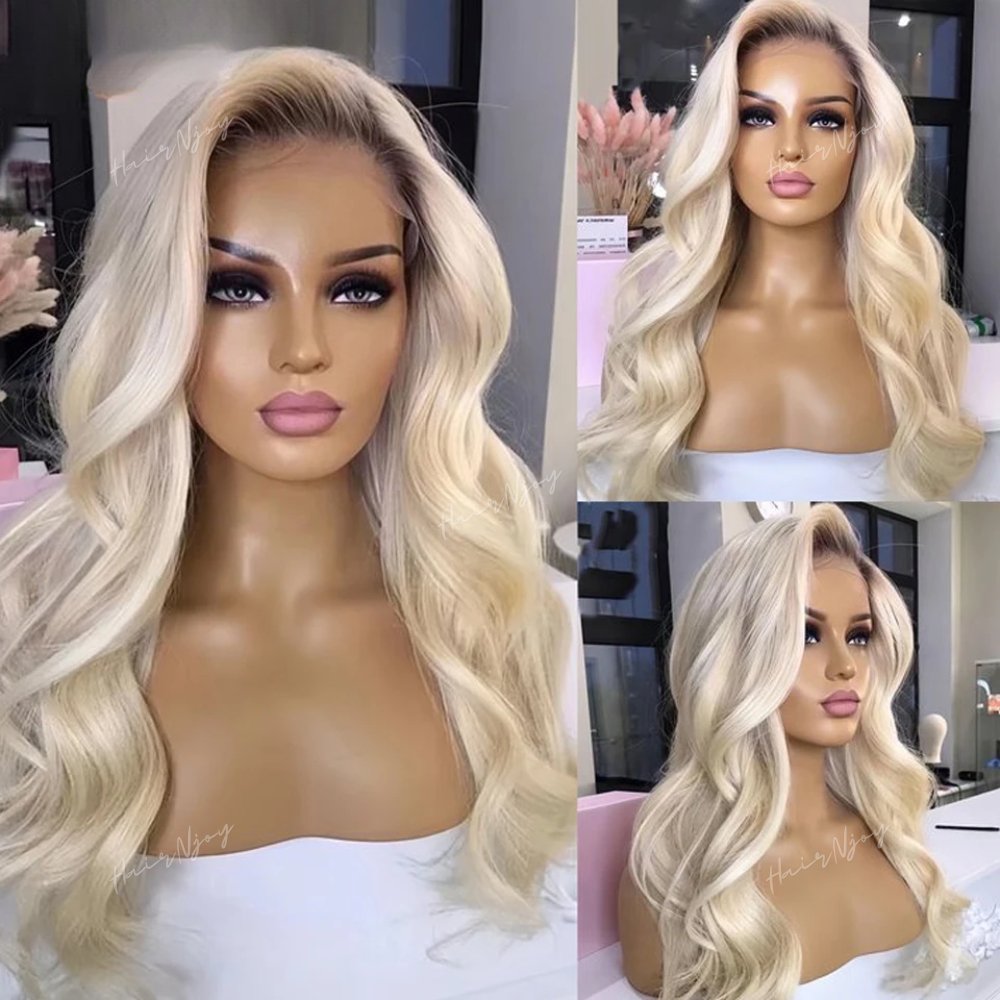 Blonde Body Wave Human Hair Wigs - HairNjoy