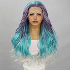 Blue Gradient Lace Front Wig - HairNjoy