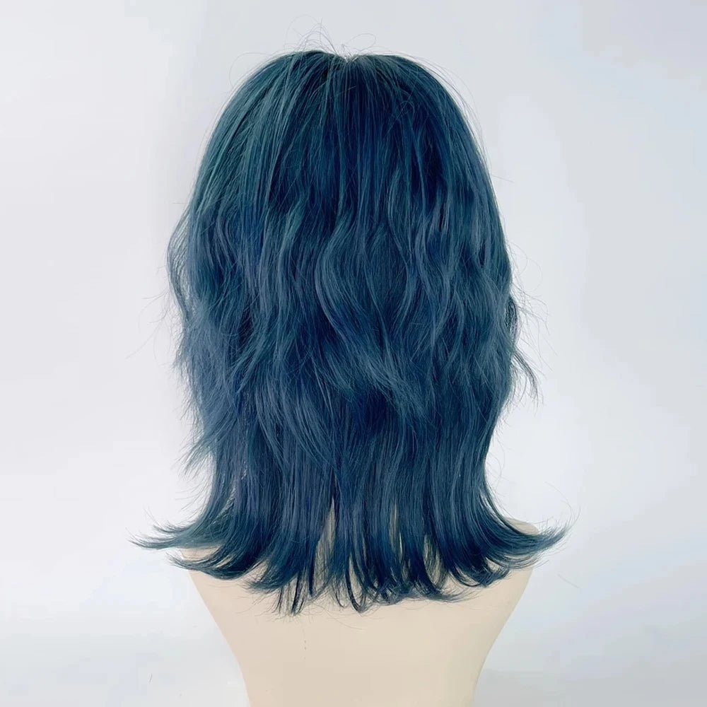 Blue Mullet Cosplay Wig - HairNjoy