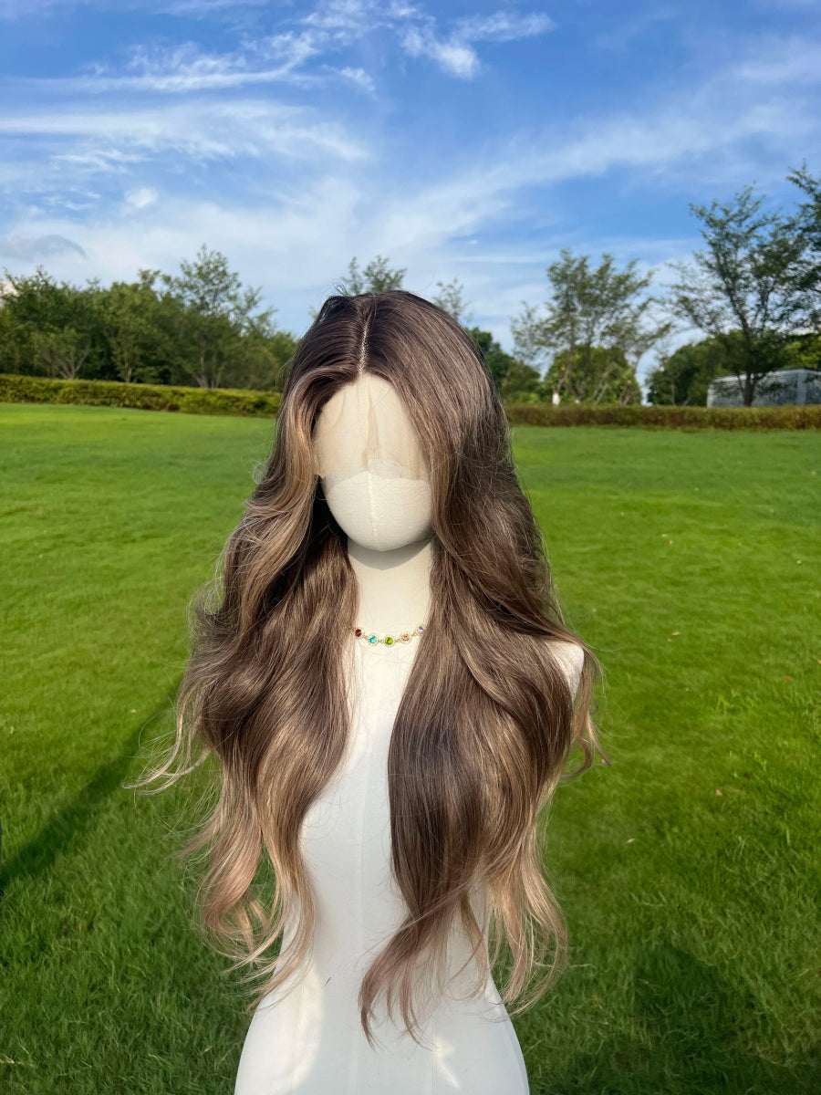 Brown Gradient Lace Front Wig - HairNjoy