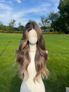 Brown Gradient Lace Front Wig - HairNjoy