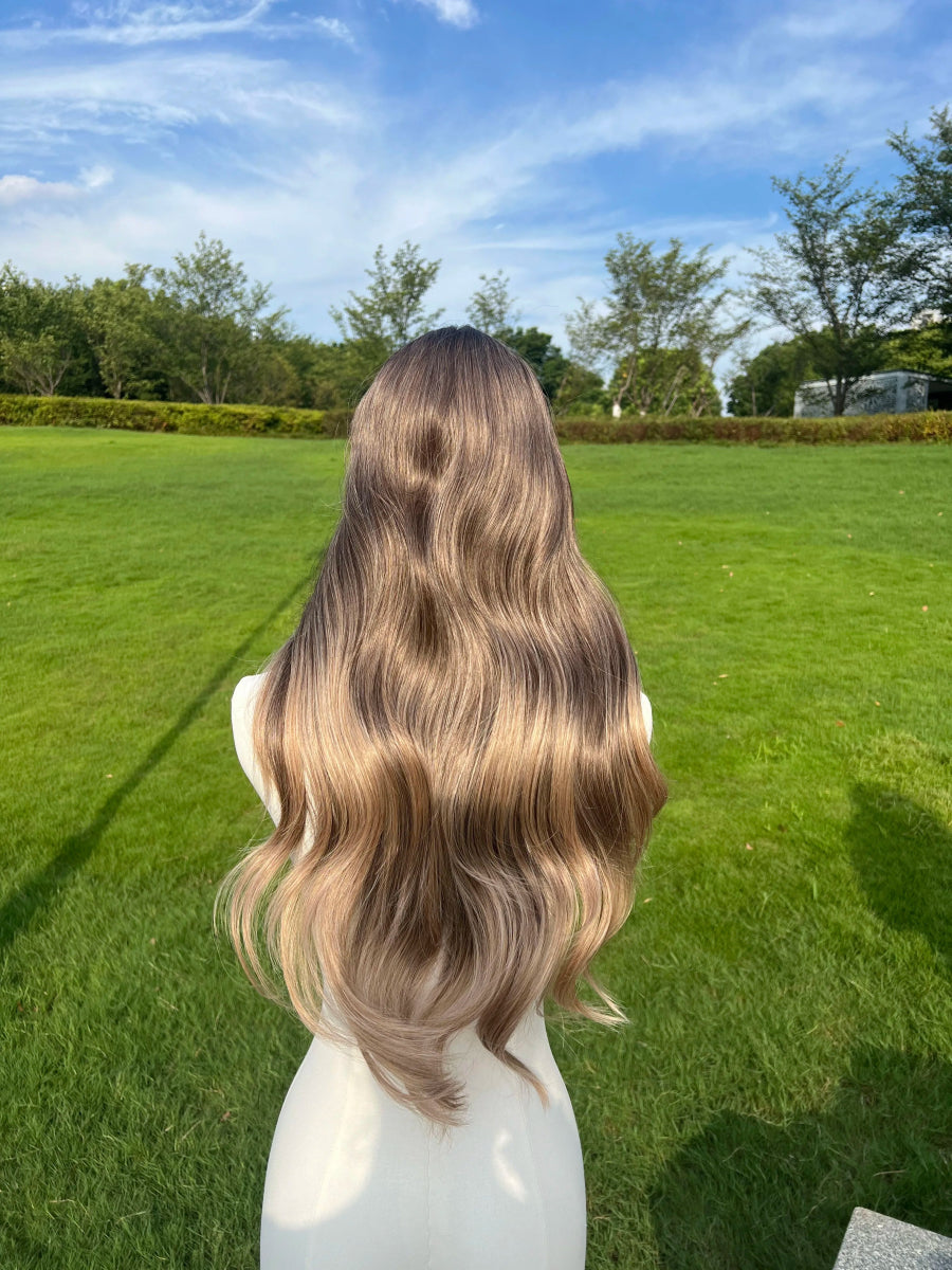 Brown Gradient Lace Front Wig - HairNjoy