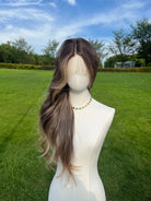 Brown Gradient Lace Front Wig - HairNjoy