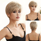 Brown Pixie Cut Wig - HairNjoy