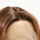 Brown Red Wavy Cosplay Lace Front Wig - HairNjoy