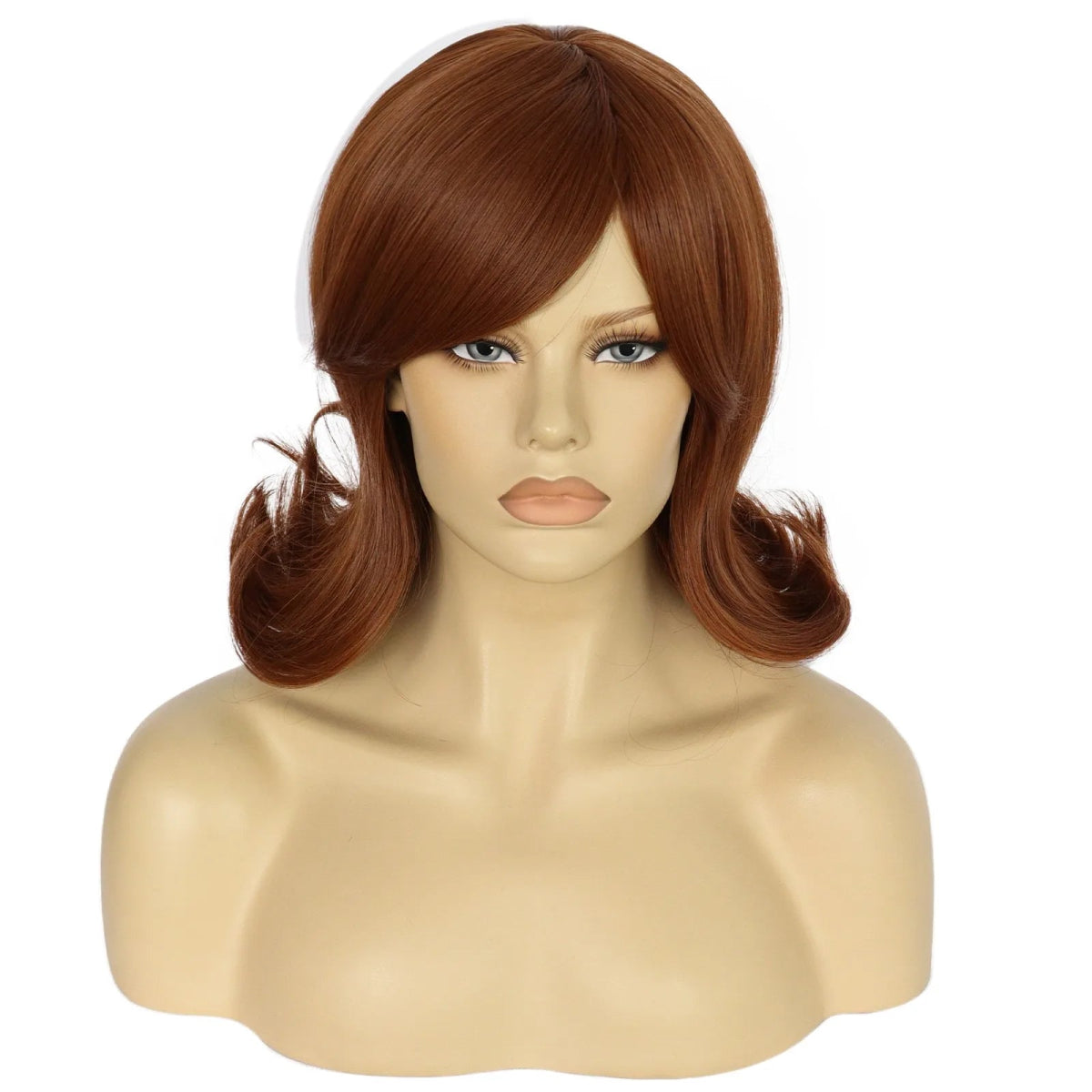 Brown Silky Smooth Synthetic Hair Wig - HairNjoy