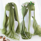 Charm & Elegance: Green Wig - HairNjoy