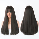 Chic Couture: Deluxe Black Wig - HairNjoy