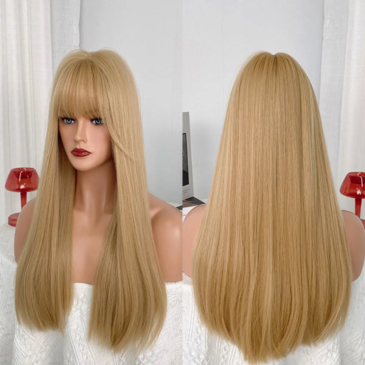 Chic Couture: Deluxe Blonde Wig - HairNjoy
