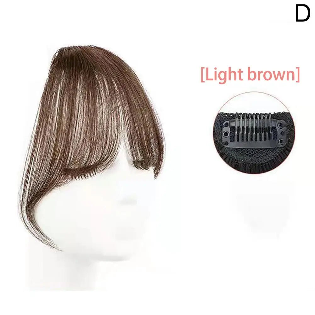 Clip - In Air Bangs Wig with Natural Forehead - HairNjoy