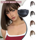 Clip - In Air Bangs Wig with Natural Forehead - HairNjoy