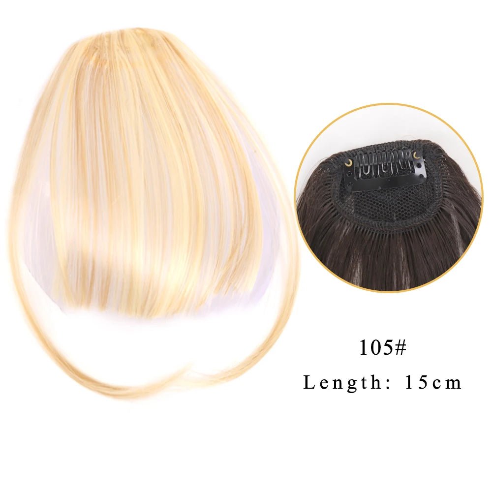 Clip - In Synthetic Air Bangs Hair Extension - HairNjoy