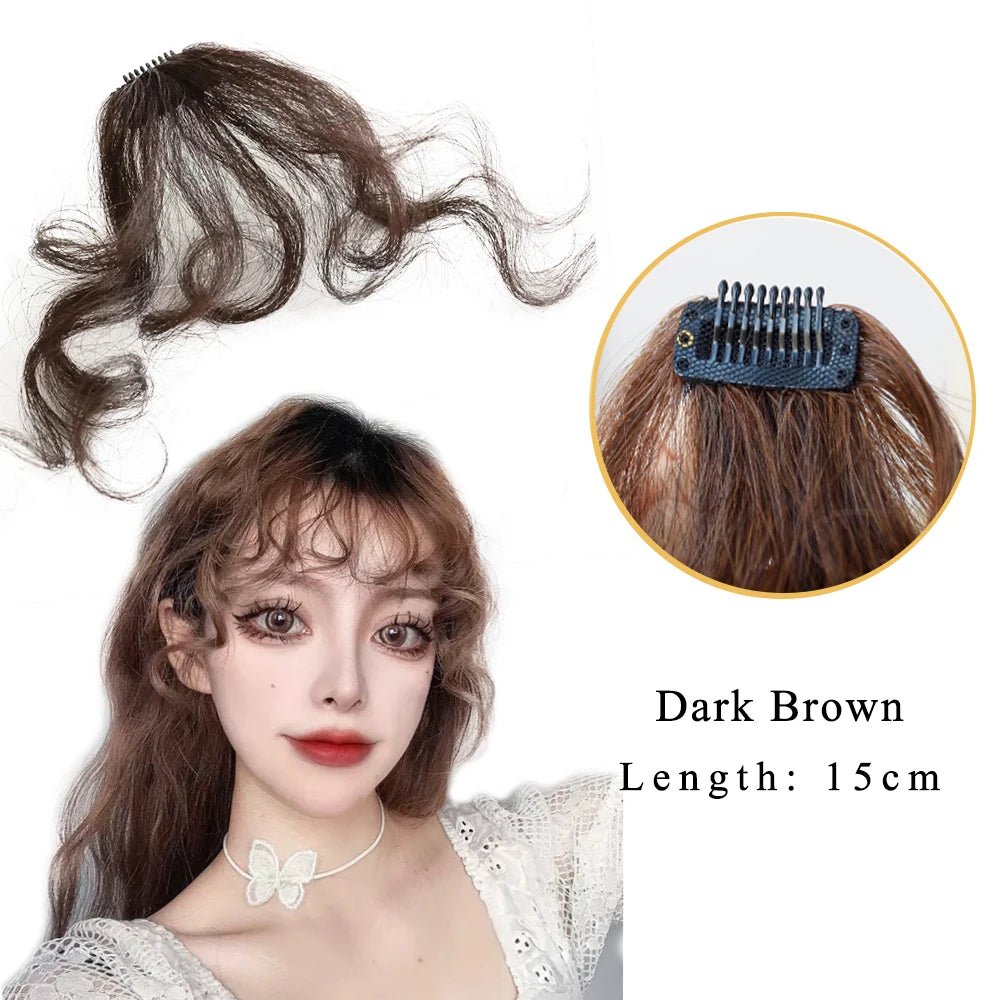 Clip - In Synthetic Air Bangs Hair Extension - HairNjoy