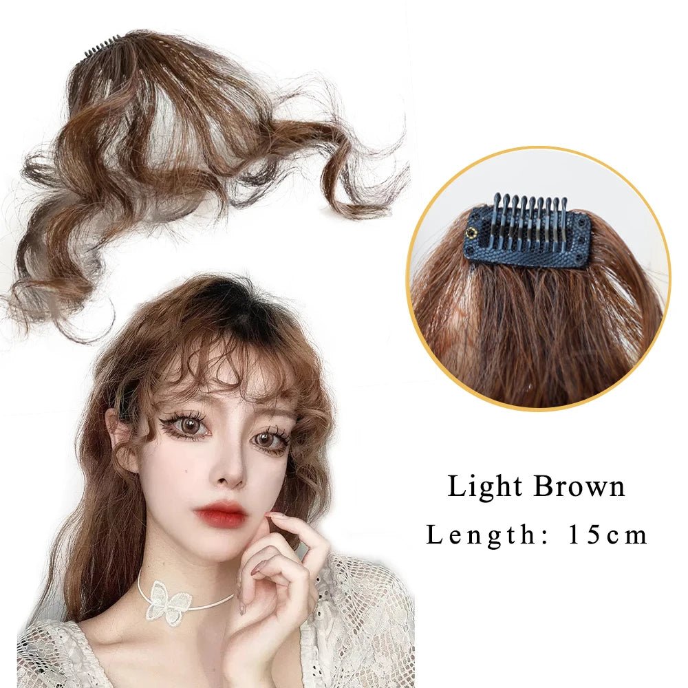 Clip - In Synthetic Air Bangs Hair Extension - HairNjoy