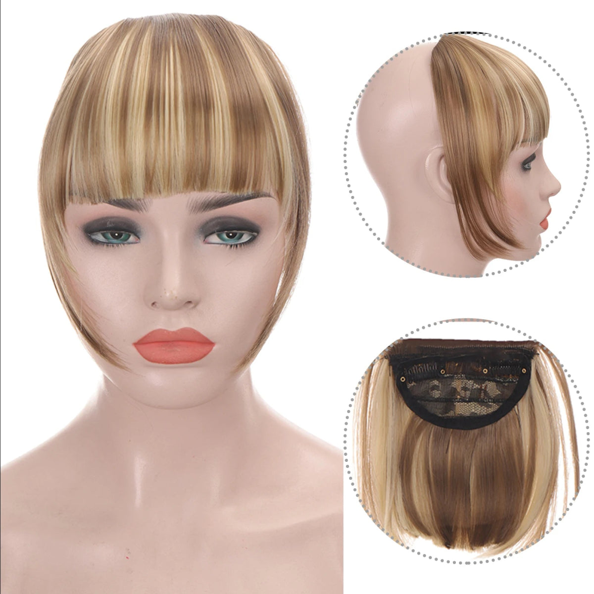 Clip - In Synthetic Air Bangs Hair Extension - HairNjoy