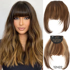 Clip - In Synthetic Blunt Bangs Hair Extension - HairNjoy