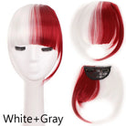 Clip - In Synthetic Blunt Bangs Hair Piece - HairNjoy