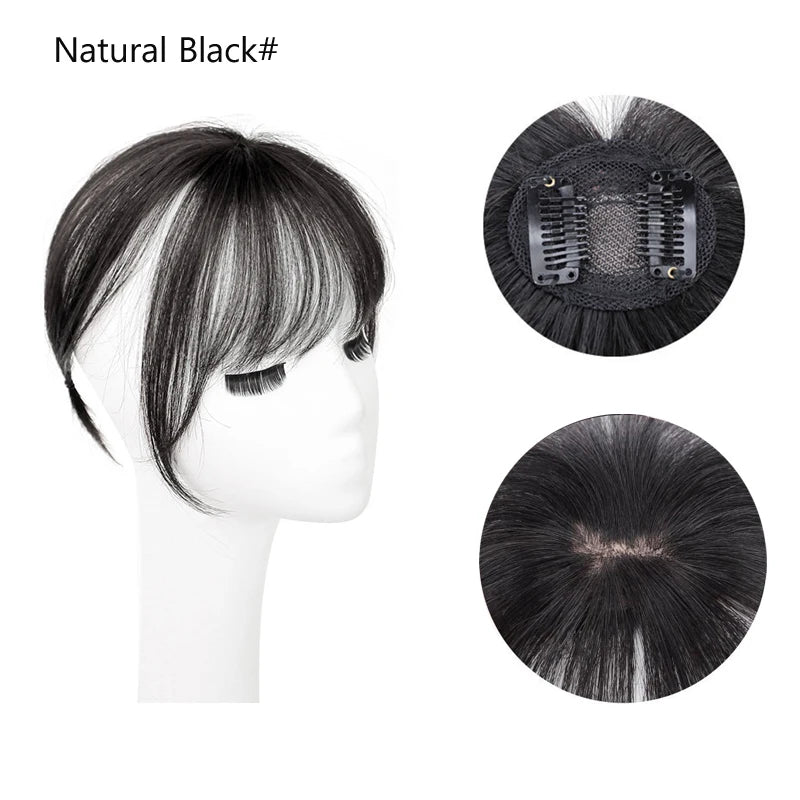 Clip - In Thin Synthetic Air Bangs Hair Extension - HairNjoy