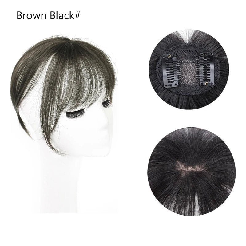 Clip - In Thin Synthetic Air Bangs Hair Extension - HairNjoy