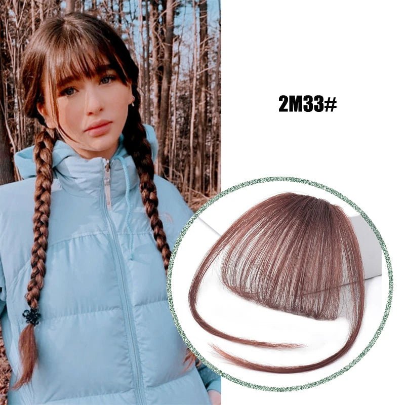 Clip - In Thin Synthetic Air Bangs Hair Extension - HairNjoy