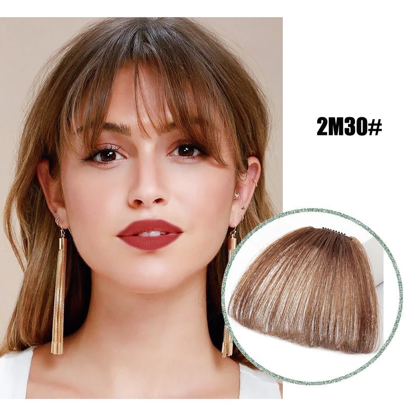 Clip - In Thin Synthetic Air Bangs Hair Extension - HairNjoy