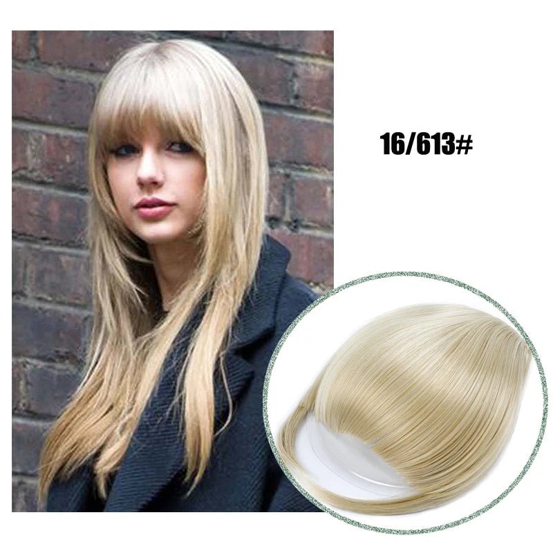 Clip - In Thin Synthetic Air Bangs Hair Extension - HairNjoy