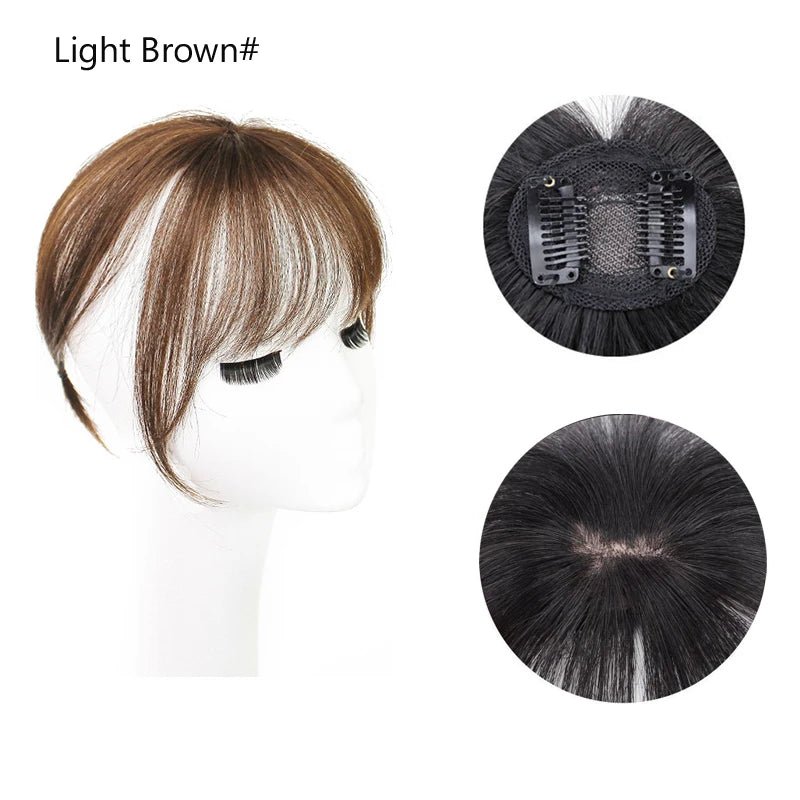 Clip - In Thin Synthetic Air Bangs Hair Extension - HairNjoy