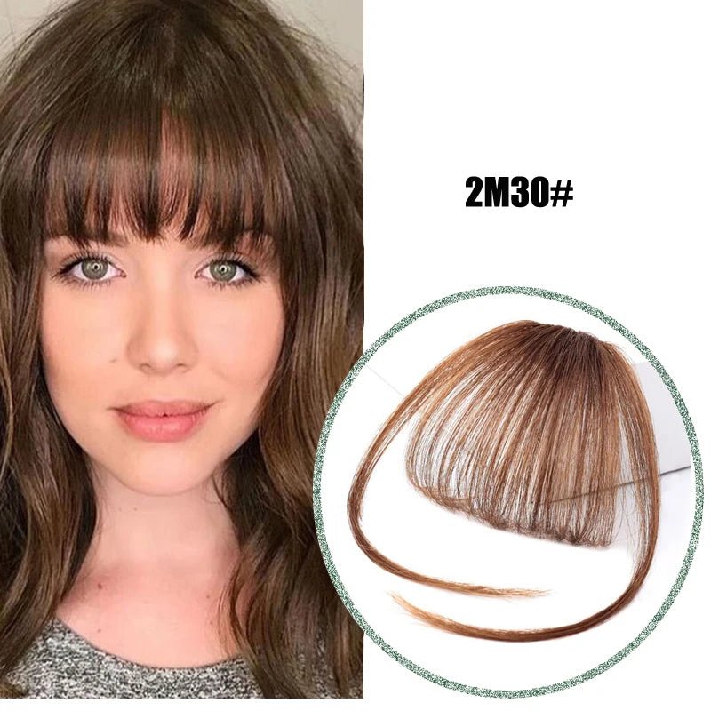 Clip - In Thin Synthetic Air Bangs Hair Extension - HairNjoy