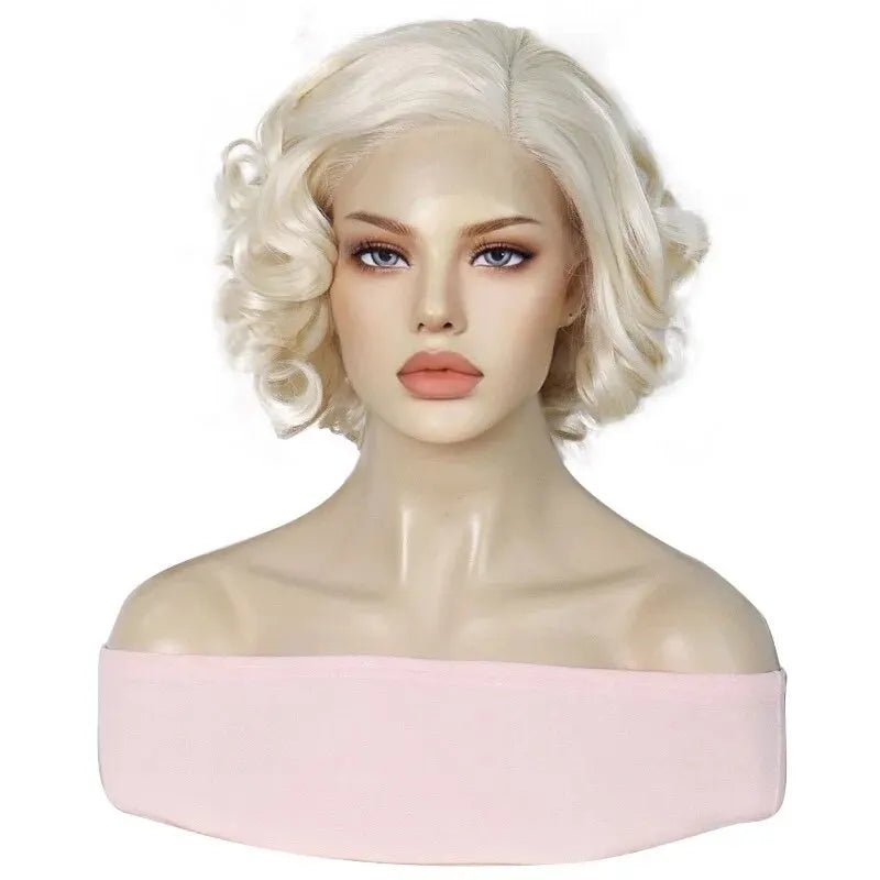 CurlChic: Short Curly Synthetic Wig - HairNjoy