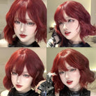 Curly Bob Cosplay Wig - HairNjoy