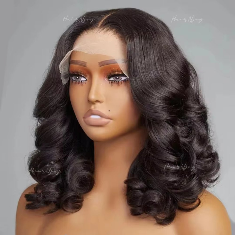 Curly Brunette Wig - HairNjoy