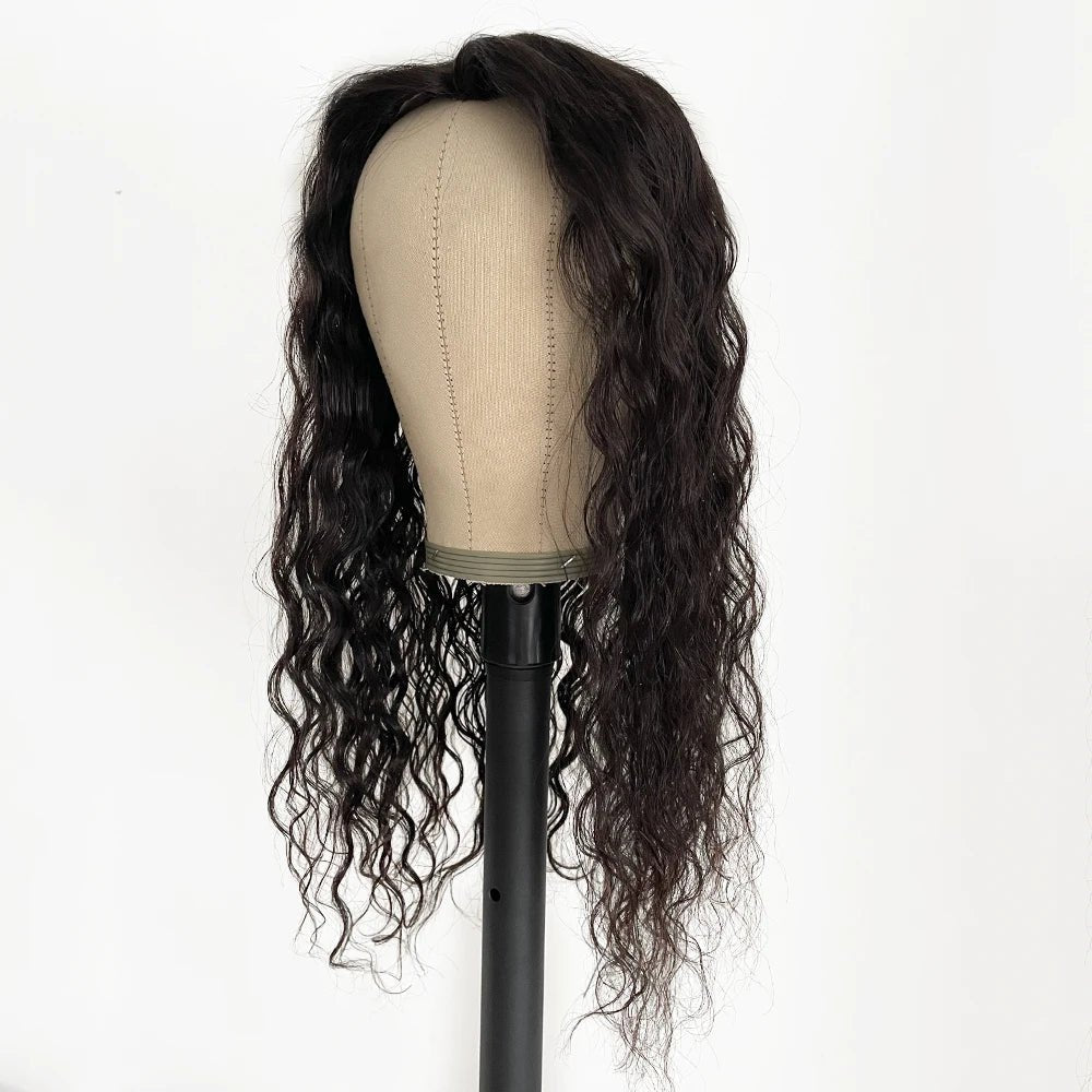 Curly Silk Skin Base Human Hair Topper - HairNjoy