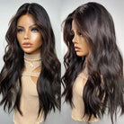 Dark Brunette Lace Front Wig - HairNjoy