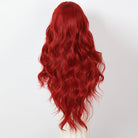 Elegant Long Wavy Red Wig - HairNjoy