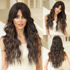 Elegant Long Wavy Wig - HairNjoy