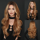 Elegant Long Wavy Wig - HairNjoy