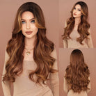 Elegant Long Wavy Wig - HairNjoy