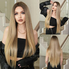 Elegant Natural Synthetic Wigs - HairNjoy