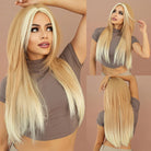 Elegant Natural Synthetic Wigs - HairNjoy